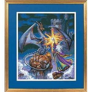  MAGNIFICENT WIZARD   Counted Cross Stitch Kit Arts 