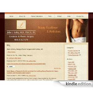  John LeRoy MD Plastic Surgery News: Kindle Store: John 