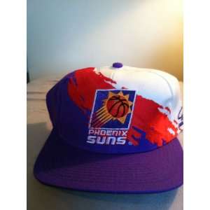  Phoenix Suns Vintage Paintsplash Snapback Hat Everything 