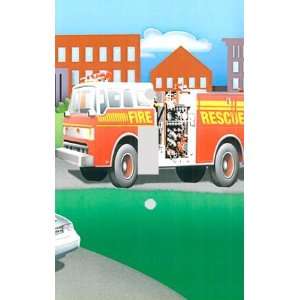  Fire Rescue Decorative Switchplate Cover: Home Improvement