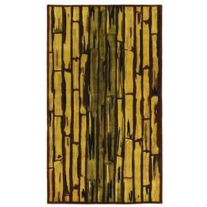  828 International WC11 Watercolors Area Rug, Bamboo