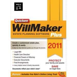  Nolo Quicken WillMaker 2011 Plus   Complete Product 