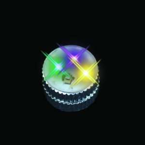   Flashing Blinking Light Up Body Lights Pins (5 Pack): Toys & Games