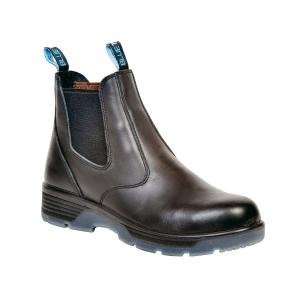  Blue Tongue Boots (BTGBTST9) Black 6 Slip On Boot, Size 9 