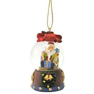  Santa Claus Snow Globe Ornament: Home & Kitchen