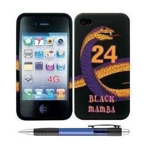 Kobe Black Mamba Design Protector Soft Cover Case Compatible for Apple 