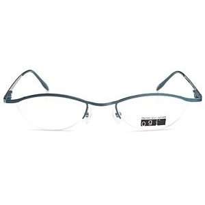 OGI 3017 553 Brush Blue Eyeglasses: Health & Personal Care