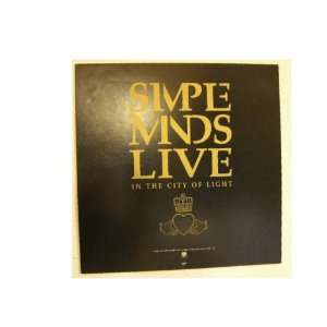    The Simple Minds Live in The City of Light poster: Home & Kitchen