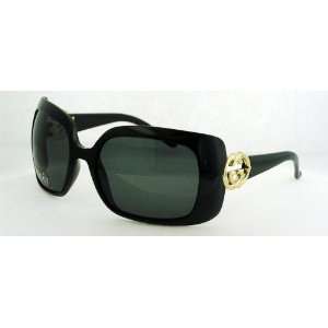  Gucci Sunglasses 3034 Shiny Black: Everything Else