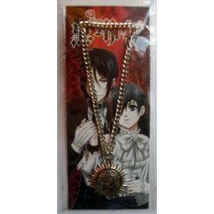  TV Animation Black Butler Character Metal Charm Necklace 