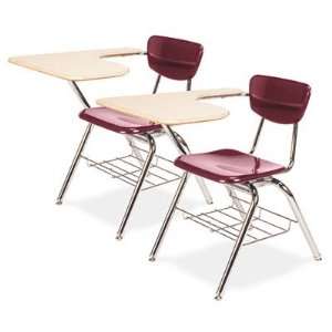  3700 Series Chair Desk, 20w x 31d x 30 1/2h, Sandstone 