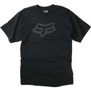  Fox Racing Youth Ornate T Shirt   Youth Small/Black 