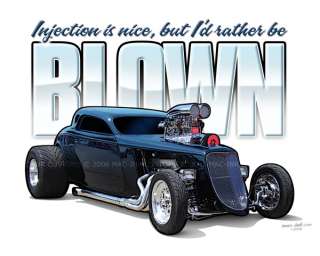 1933 Ford Coupe Hot Rod BLOWN T Shirt 32 33 34  