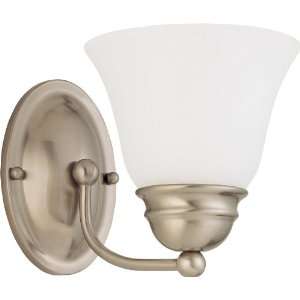  Nuvo 60/3264 Empire One Light Vanity with Frosted Glass 