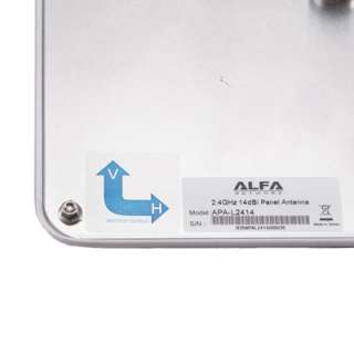 ALFA APA L2414 14dBi 2.4GHz Flat Panel Wireless Wifi Directional 