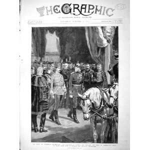    1893 DUKE CONNAUGHT HUNGARY EMPEROR AUSTRIA GERMANY