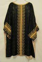 BLACK GOLD DALMATIC Deacons Vestment Clergy Church  