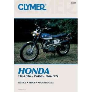  Honda 250 350CC 1964 74 Clymer Repair Manual: Automotive