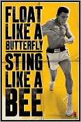 Product Image. Title: Muhammad Ali   Float Like A Butterfly   Poster