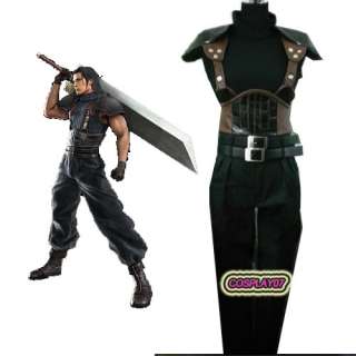 Final Fantasy 7 Zack Fair Cosplay Costume All sizes  