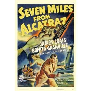  Seven Miles from Alcatraz Movie Poster (11 x 17 Inches 