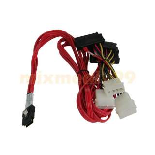 LSI Molex Mini SAS/4xSAS 4p Pwr 07 00021 01 74562 7500  