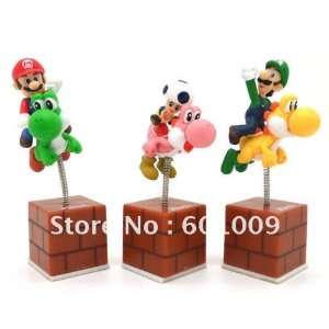  sipping ems 20/lot set of 3 pcs super mario brothers yoshi 