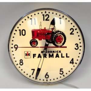   International McCormick Farmall M Yoder Lighted Clock 