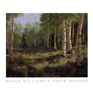 Roger Williams Aspen Meadow 32x26 Poster Print: Home 