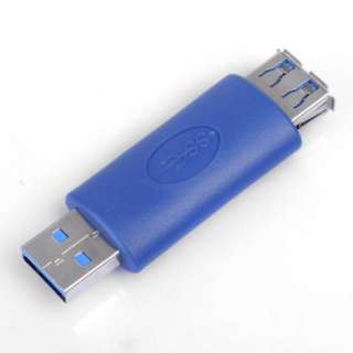 Standard USB 3.0 A male to A Female straight Adapter  