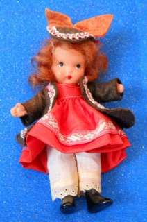 123 ONE TWO BUTTON MY SHOE Nancy Ann Storybook Doll PT  