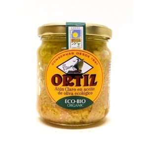 Yellowfin Tuna in Organic Extra Virgin Olive Oil by Ortiz 140 grams 