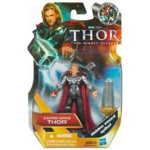  Thor Movie 4 Inch Series 1 Action Figure Sword Spike Thor 