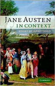 Jane Austen in Context, (0521688531), Janet Todd, Textbooks   Barnes 