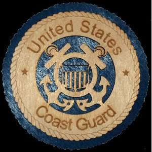  United States Coast Guard Plate/ Plaque: Home & Kitchen