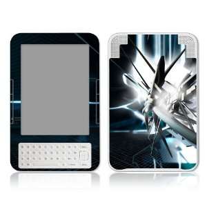   Kindle 3 Skin Decal Sticker   Abstract Tech City 