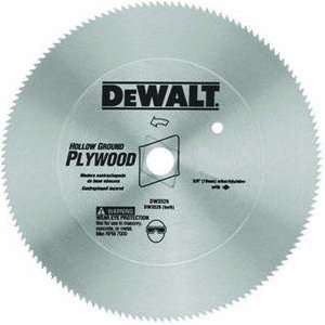  10 Inch 80 Tooth Hollow Ground Planer Steel Saw Blade with 5/8 Inch 
