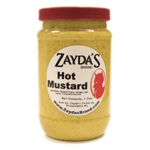 Zaydas Very Hot Mustard: Grocery & Gourmet Food