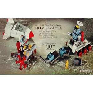   Toy Billy Blastoff Astronaut Robot   Original Print Ad