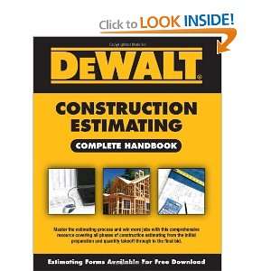 DEWALT Construction Estimating Complete Handbook (Dewalt Professional 