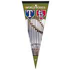 12 x30 2011 World Series Rangers Cardinals Dueling Pennant items in 