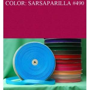  50yards SOLID POLYESTER GROSGRAIN RIBBON Sarsaparilla #490 