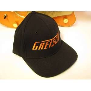  Gretsch Hat, U Fit, Black, S/M Musical Instruments