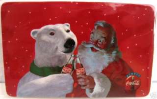 Coca Cola Polar Bear & Santa without Logo 10 mins card  