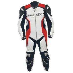  Arlen Ness M4 Race Suit (Ducati Red/Black/White, Size 56 