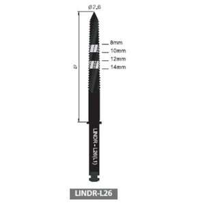 Lindemann Bur, Lindemann Drill, Implant Drill, LINDR L26  