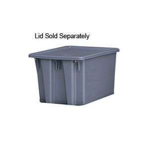 Rubbermaid Gray Palletote Box, 2.6 cu ft. (1731GY) Category: Food 