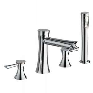  Cascade 18847 55 1/2 Roman Tub Filler with Handshower 