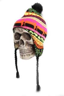 Unisex Trapper Hat Ski Earflap Toboggan Knit Beanie Jacquard Patterns 