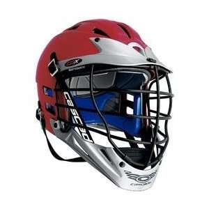  Cascade CPX Lacrosse Helmet (Custom Colors)   Scarlet 